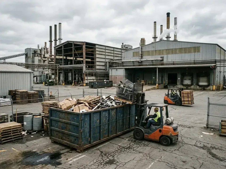 industrial-factory-scrap-conta-003 — frequently asked questions, Cheap Roll-off Dumpster Rentals in North Riverside, IL